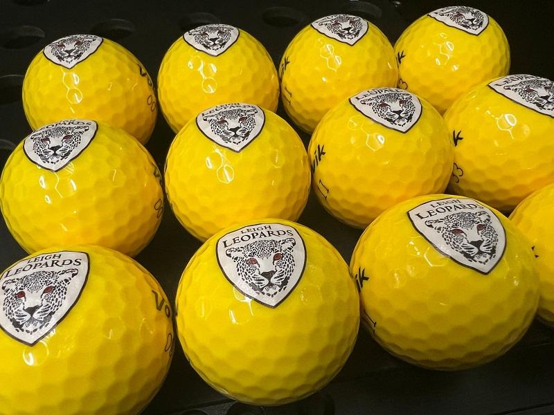 leigh leopards golf balls