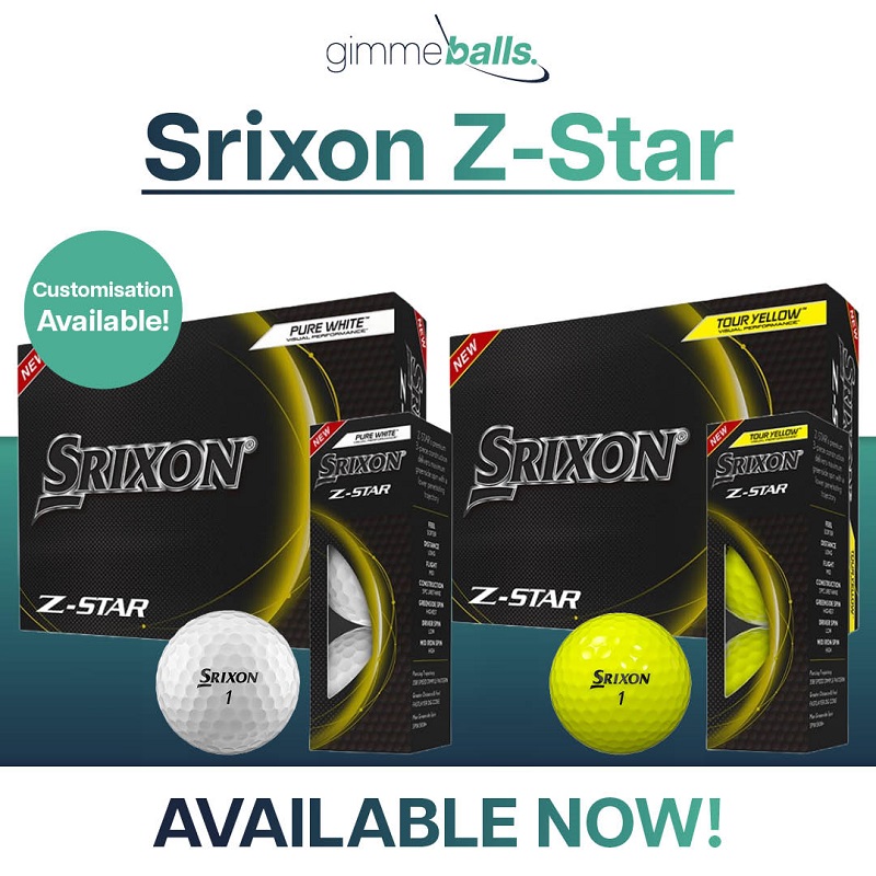 Srixon ZSTAR Golf Balls Available Now!