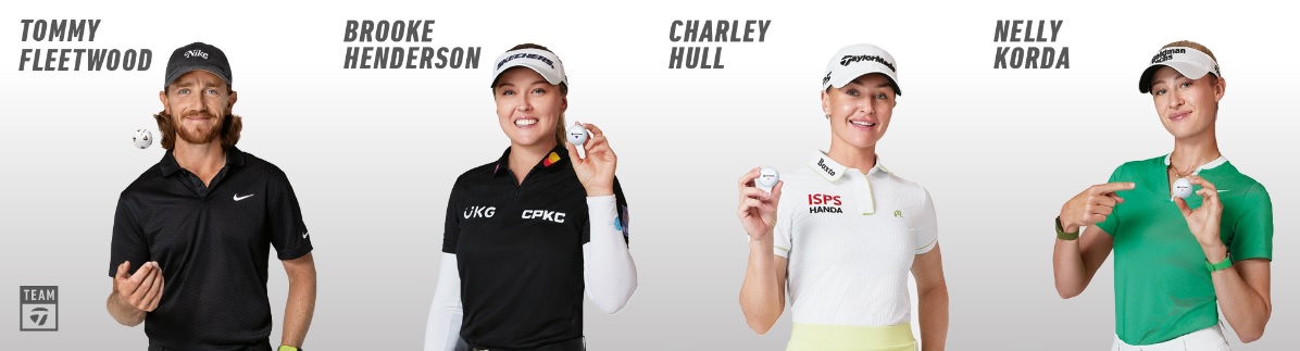 Tommy Fleetwood, Brooke Henderson, Charley Hull and Nelly Korda