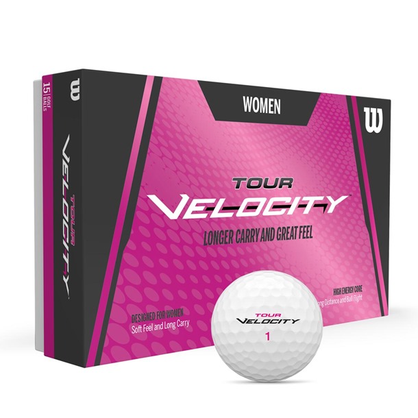 wilson tour velocity womens golf balls