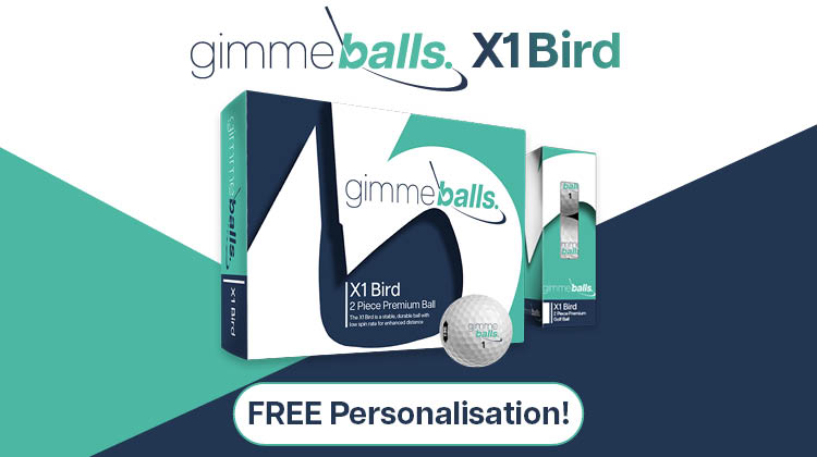 Get FREE Personalisation on Golf Balls with gimmeballs