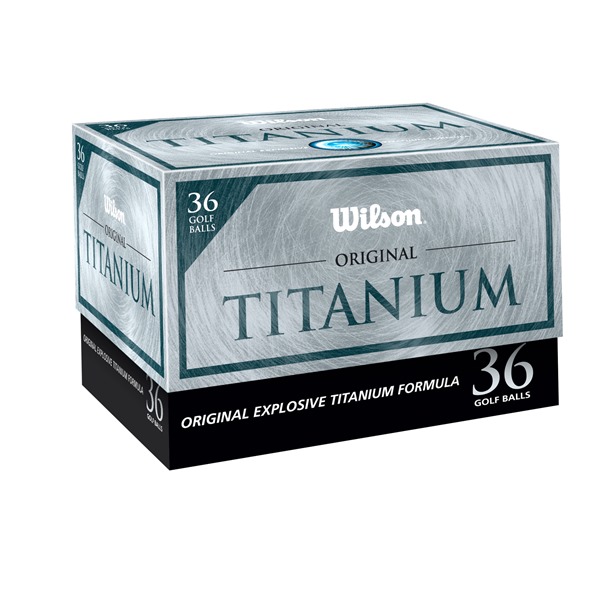 wilson titanium golf balls