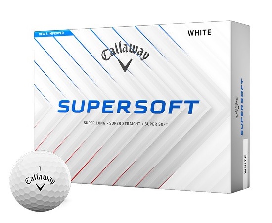 Our best-selling golf ball, the Callaway Supersoft
