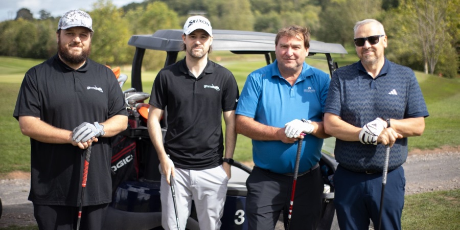 The gimmeballs team at Tiny Rebel's second charity golf day, held at Raglan Golf Club on Thursday 17th September 2026